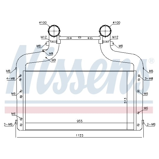 96083 Intercooler, charger