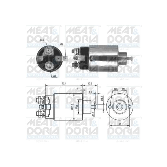46093 Solenoid Switch, starter