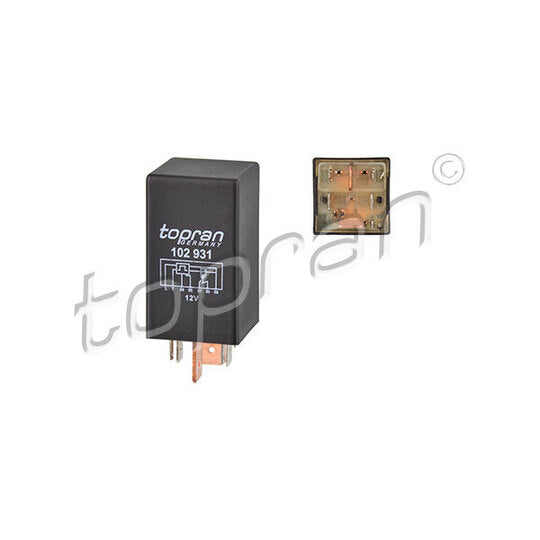 102 931 Relay, glow plug system