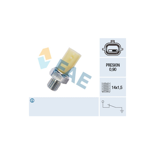 12700 Oil Pressure Switch