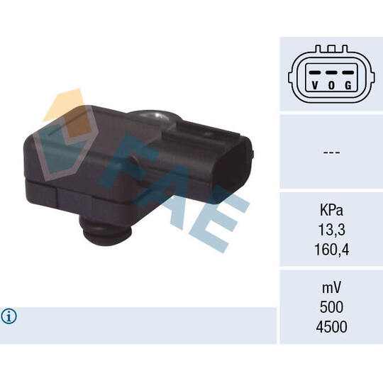 15078 Sensor, intake manifold pressure
