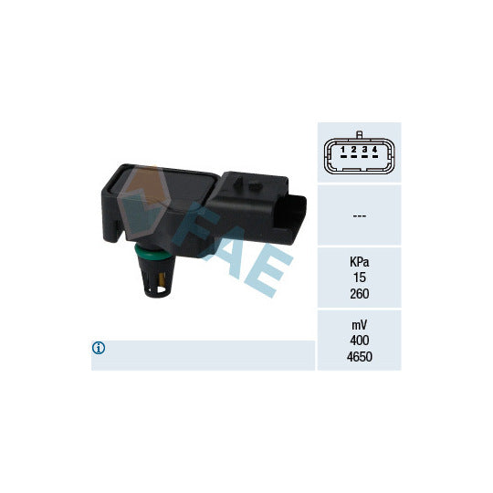 15075 Sensor, intake manifold pressure