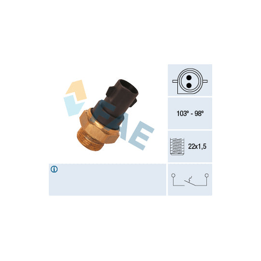 37290 Temperature Switch, radiator fan