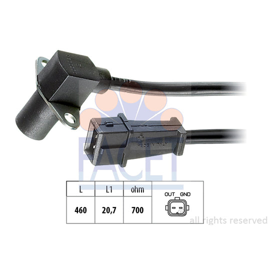 9.0030 Pulse Sensor, flywheel