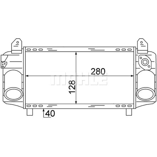 CI 72 000S Intercooler, charger