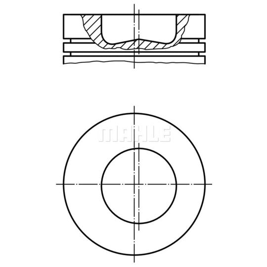 007 PI 00110 000 Piston