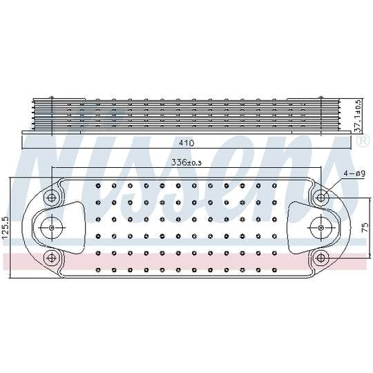 91308 Oil Cooler, engine oil