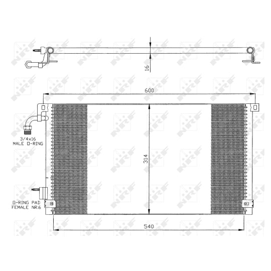 35328 Condenser, air conditioning