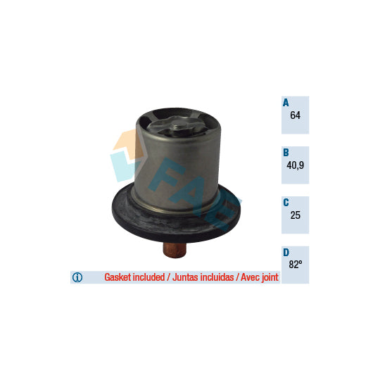 5331082 Thermostat, coolant