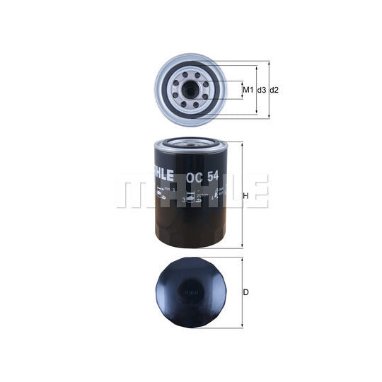 OC 54 Oil filter