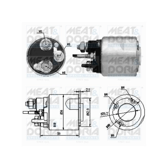 46159 Solenoid Switch, starter