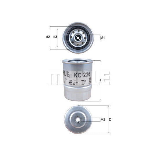 KC 236 Fuel filter