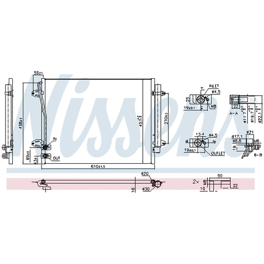 940864 Condenser, air conditioning