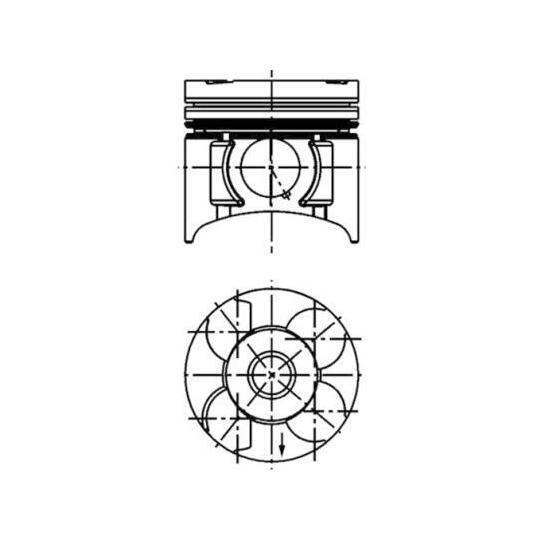 40392600 Piston