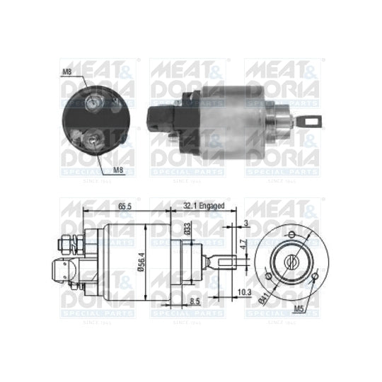 46004 Solenoid Switch, starter