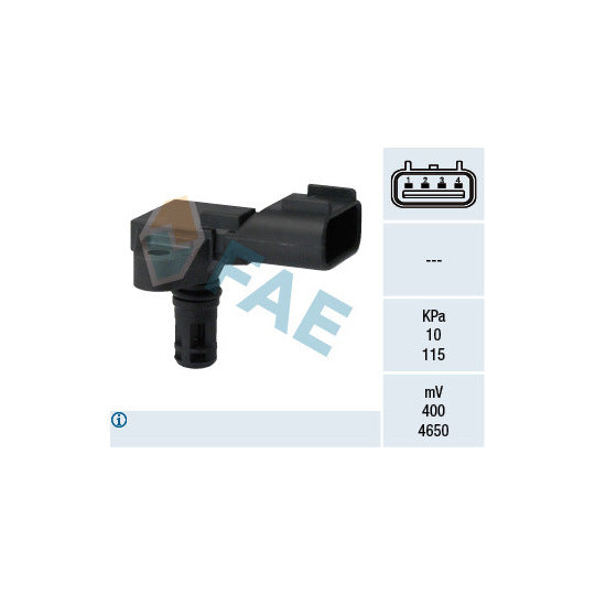 15113 Sensor, intake manifold pressure