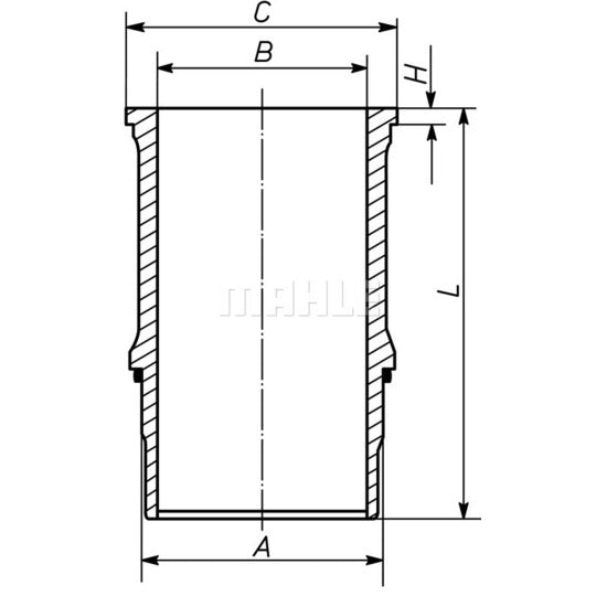 227 WN 65 01 Cylinder Sleeve