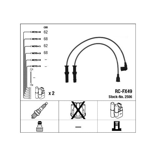 2506 Ignition Cable Kit