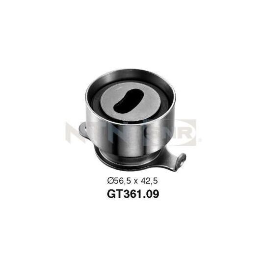 GT361.09 Tensioner Pulley, timing belt