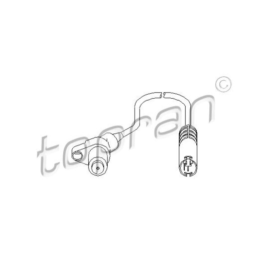 500 883 Sensor, wheel speed