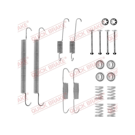 105-0707 Brake shoe fitting set