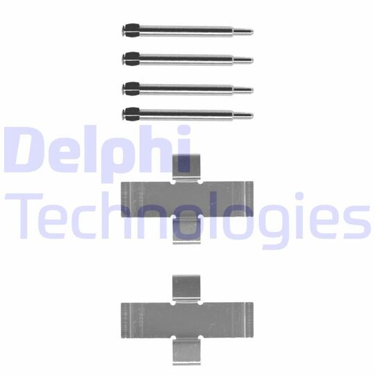 LX0006 Accessory Kit, disc brake pad
