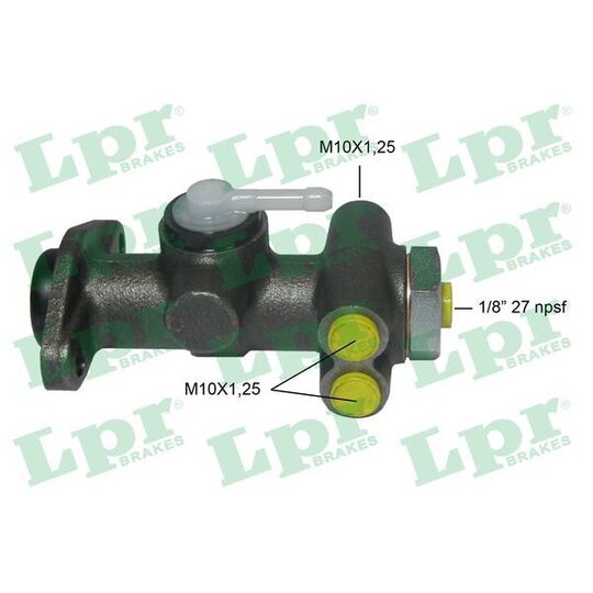 6600 Brake Master Cylinder