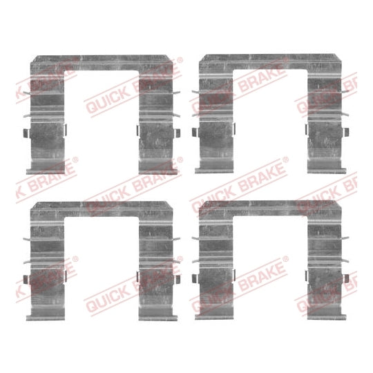 109-1744 Brake pad fitting set