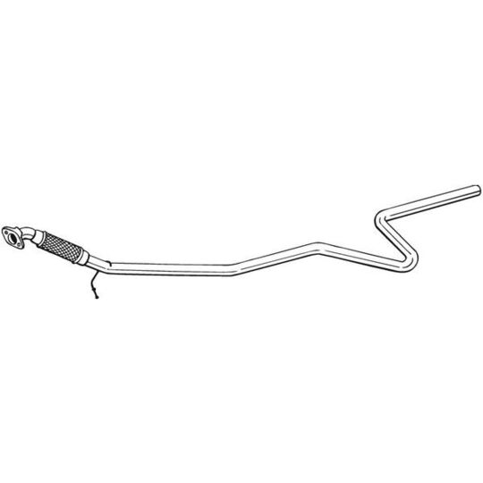 950-087 Exhaust pipe
