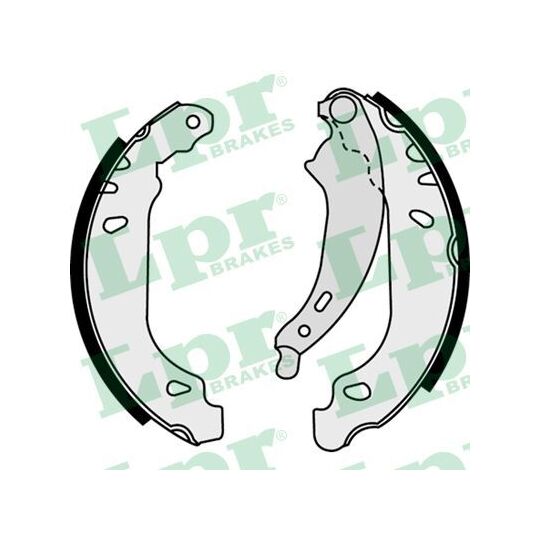 07490 Brake Shoe Set
