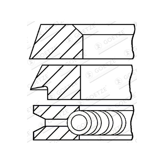 08-394600-00 Piston Ring Kit