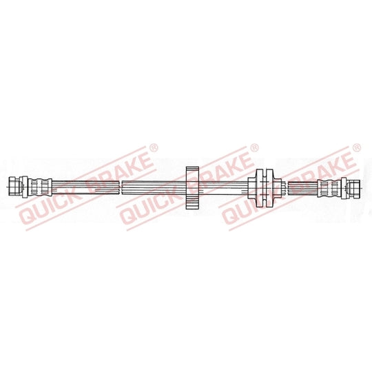 22.918 Flexible brake pipe