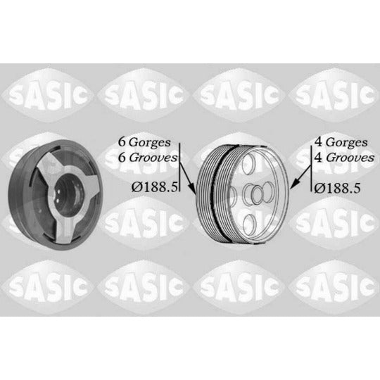 9001806 Belt Pulley, crankshaft