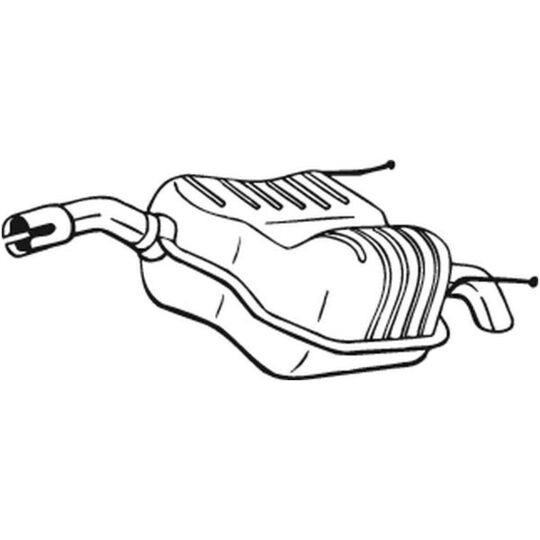 185-007 End Silencer