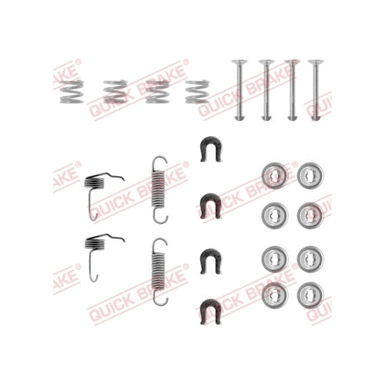 105-0655 Brake shoe fitting set
