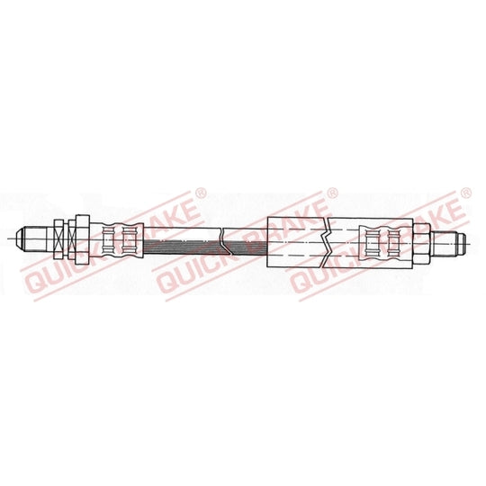 42.309 Flexible brake pipe