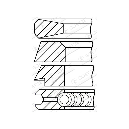 08-172500-00 Piston Ring Kit