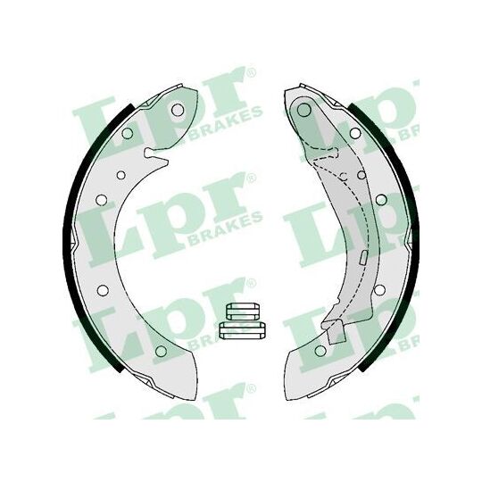 07165 Brake Shoe Set
