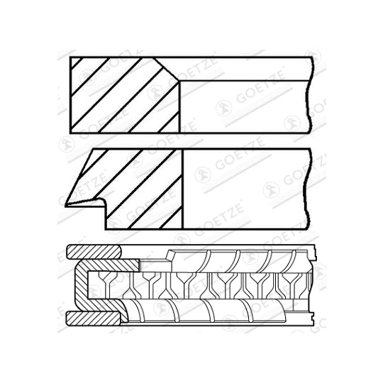08-784200-00 Piston Ring Kit