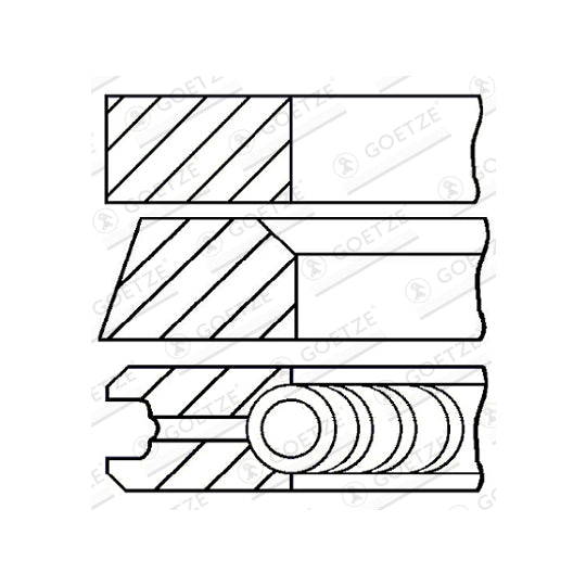 08-305907-10 Piston Ring Kit
