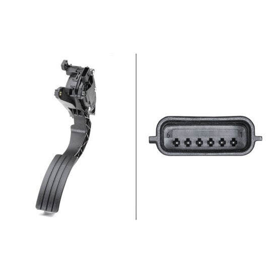 6PV 009 978-731 Sensor, accelerator pedal position