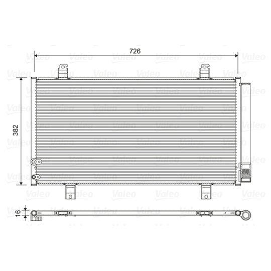 822580 Condenser, air conditioning