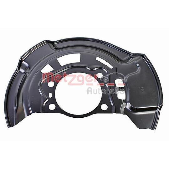 6115437 Splash Panel, brake disc