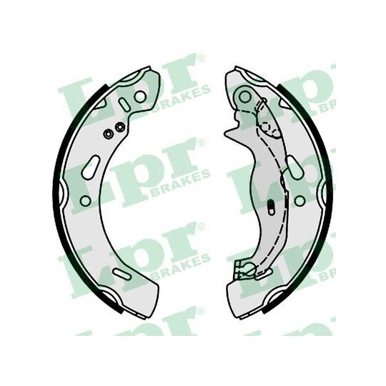 01004 Brake Shoe Set