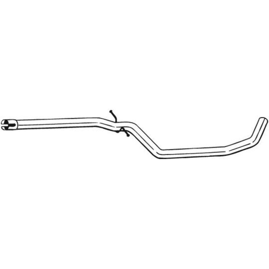 850-001 Exhaust pipe