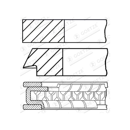 08-522700-00 Piston Ring Kit