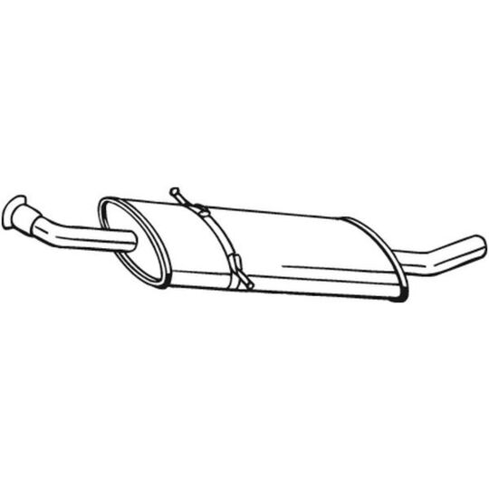 175-017 Middle Silencer