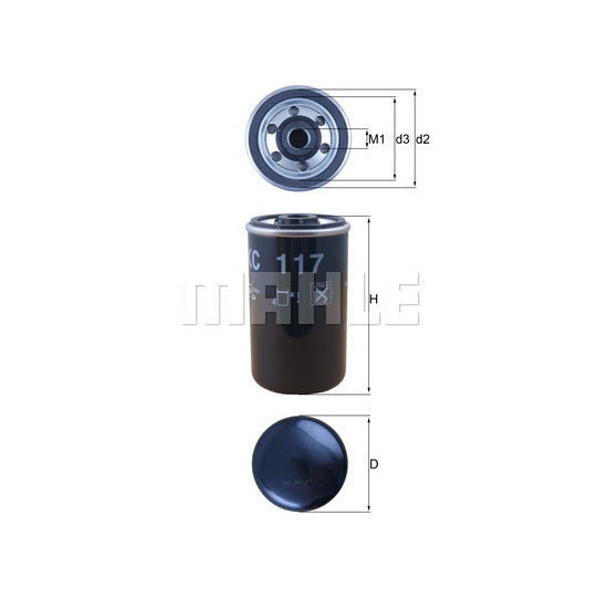 KC 117 Fuel filter