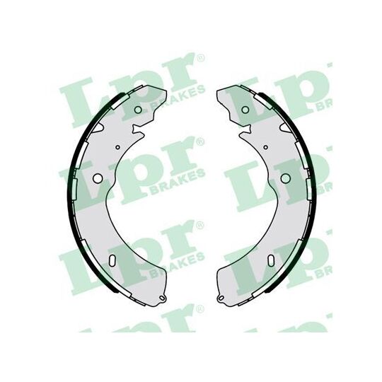 01171 Brake Shoe Set