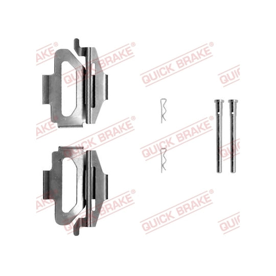 109-1225 Brake pad fitting set